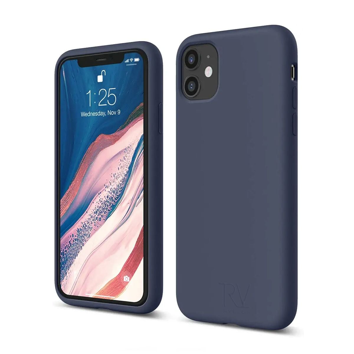 iPhone 11 Silikonskal Rvelon - Blå image 1