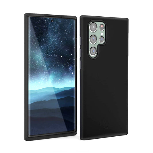Samsung Galaxy S22 Ultra Silikonskal Rvelon - Svart image 1