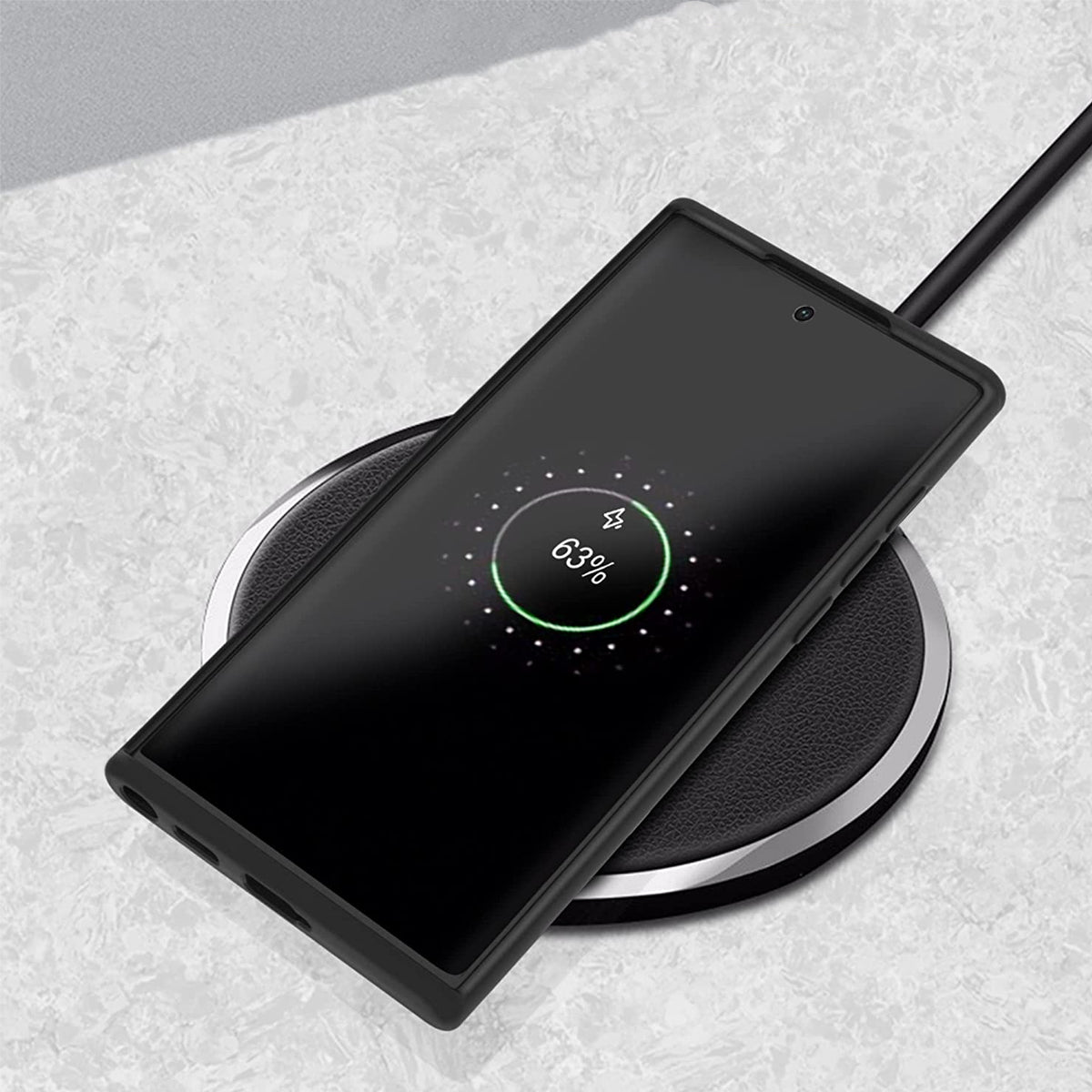 Samsung Galaxy S22 Ultra Silikonskal Rvelon - Svart image 5