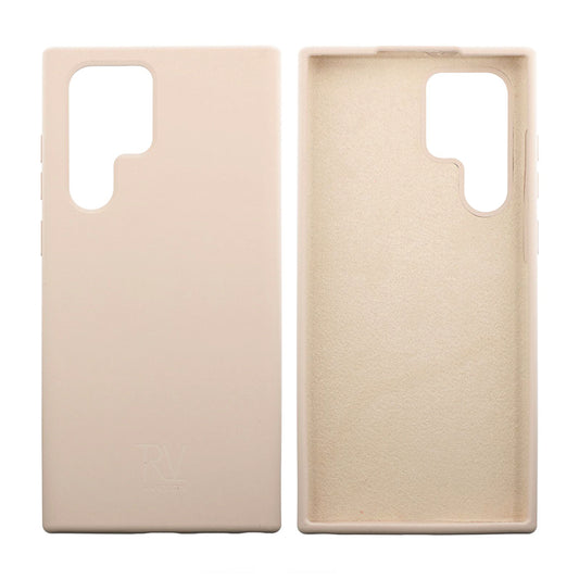 Samsung Galaxy S22 Ultra Silikonskal Rvelon - Beige image 1