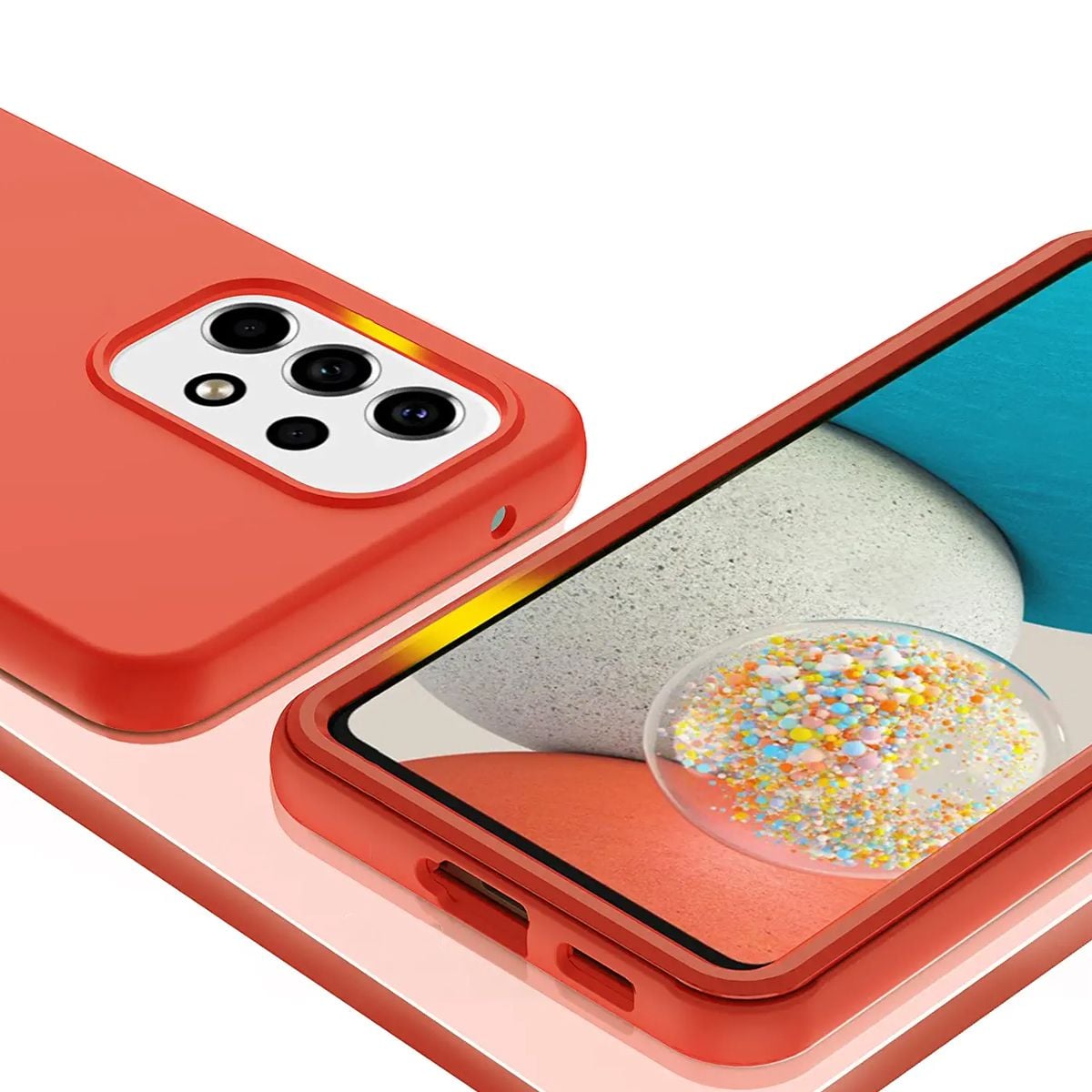 Samsung Galaxy A53 Silikonskal Rvelon - Rosa image 2