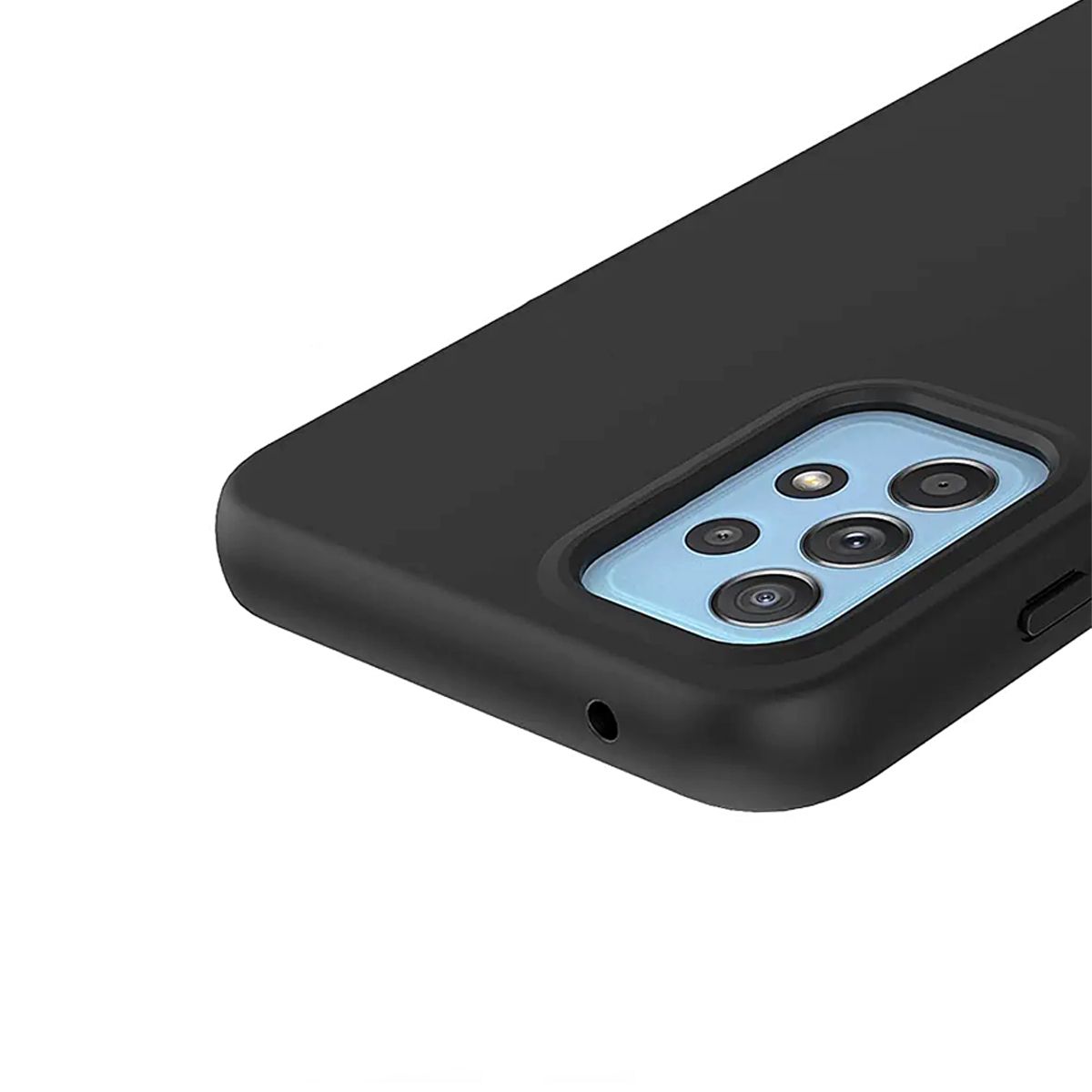 Samsung Galaxy A52s Silikonskal Rvelon - Svart image 2