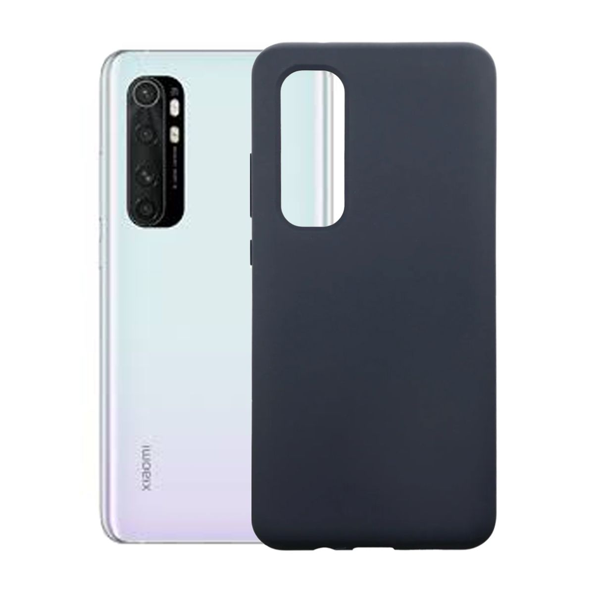 Silikonskal Mi Note 10 Lite - Blå image 1