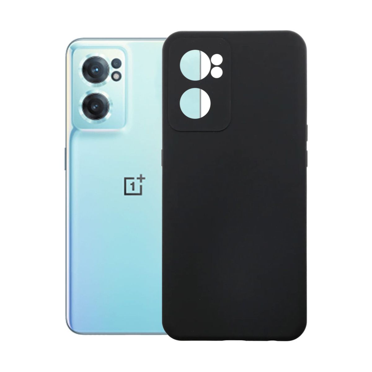 OnePlus Nord CE 2 5G Silikonskal - Svart image 1