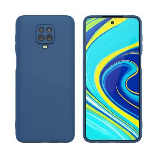 Silikonskal Xiaomi Redmi Note 9 Pro - Blå image 1