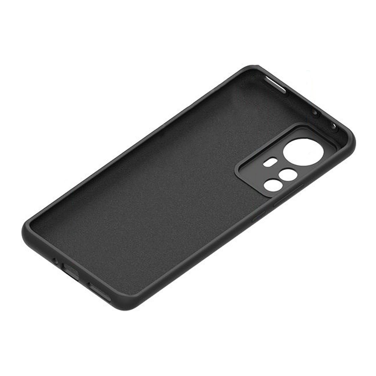 Mobilskal Silikon Xiaomi 12 Pro - Svart image 3