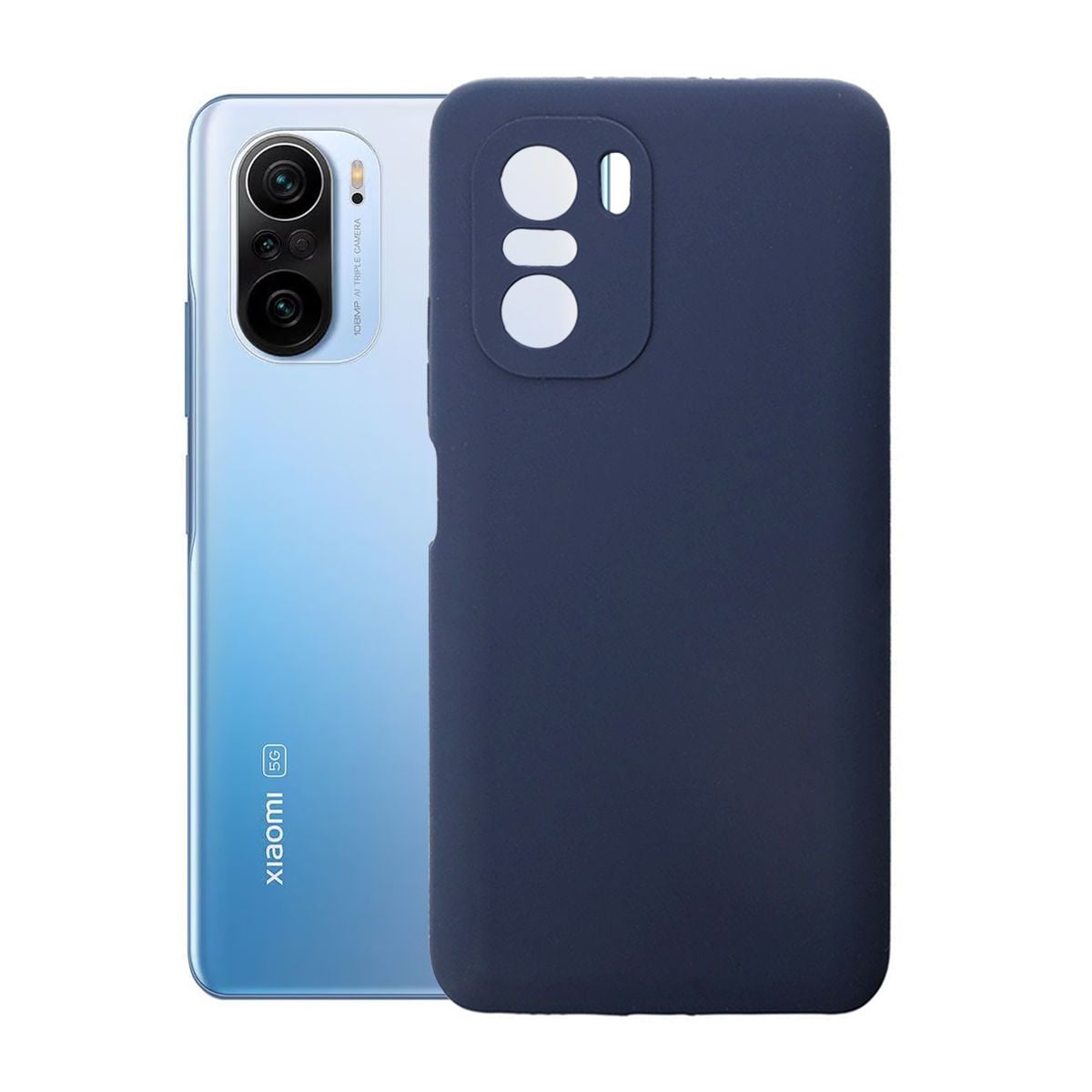 Xiaomi Mi 11i Silikonskal - Blå image 1