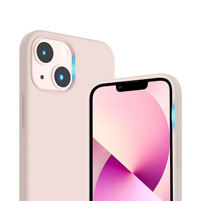 iPhone 14 Plus Silikonskal Rvelon - Sand Rosa image 2