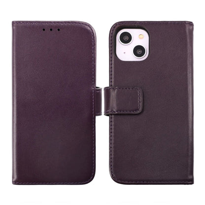 iPhone 14 Plus Plånboksfodral Läder Rvelon - Lila image 1