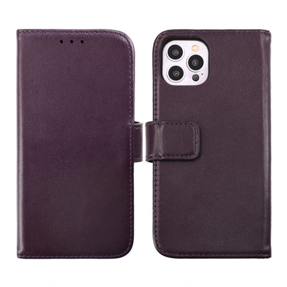 iPhone 14 Pro Max Plånboksfodral Läder Rvelon - Lila image 1