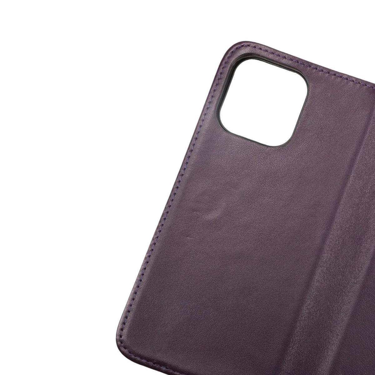 iPhone 14 Pro Max Plånboksfodral Läder Rvelon - Lila image 4