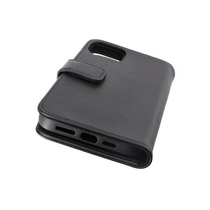 iPhone 14 Plånboksfodral Läder Rvelon - Svart image 3