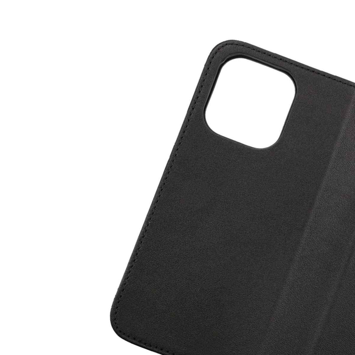 iPhone 14 Plånboksfodral Läder Rvelon - Svart image 4