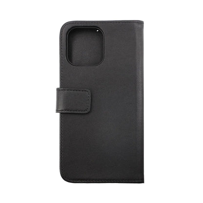 iPhone 14 Plånboksfodral Läder Rvelon - Svart image 6