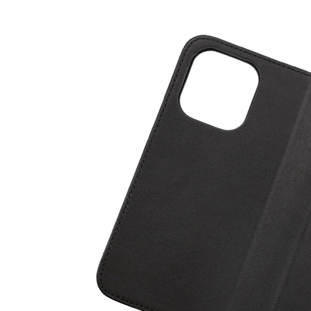 iPhone 14 Pro Plånboksfodral Läder Rvelon - Svart image 3
