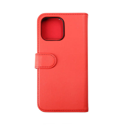 iPhone 14 Pro Plånboksfodral Magnet Rvelon - Röd image 6