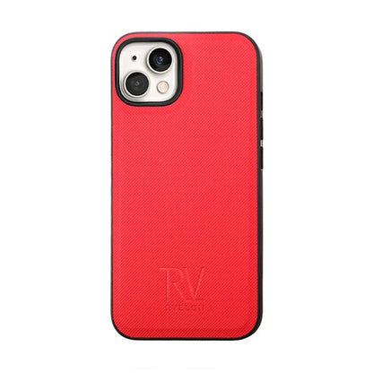 iPhone 14 Plus Plånboksfodral Magnet Rvelon - Röd image 2