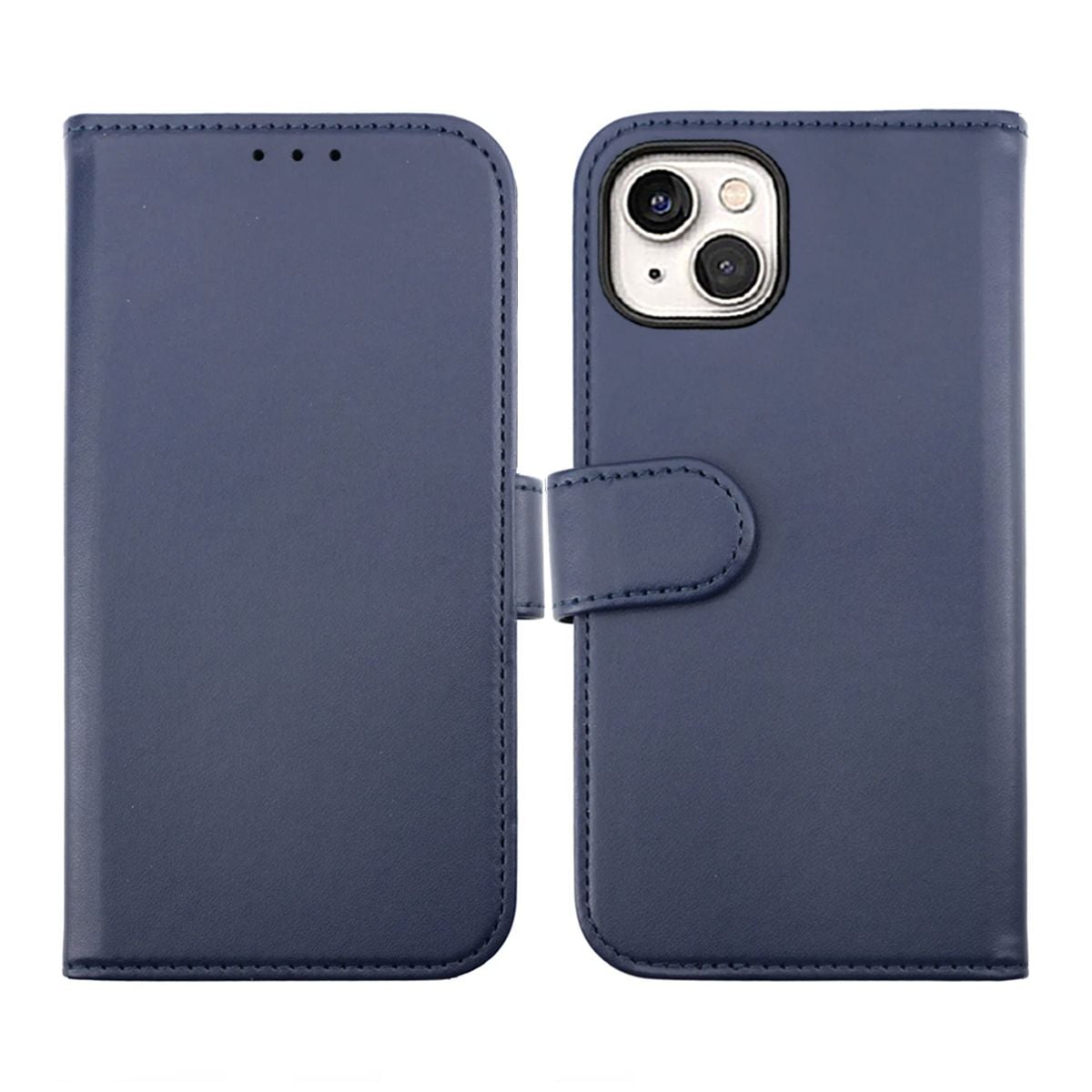 iPhone 14 Plus Plånboksfodral Magnet Rvelon - Blå image 1