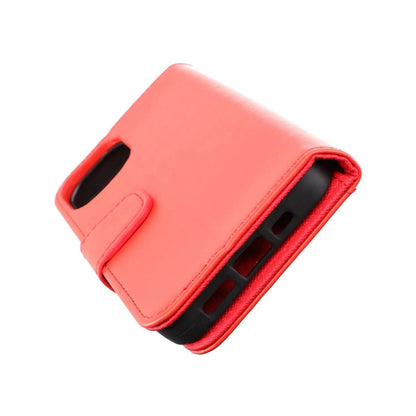 iPhone 14 Plånboksfodral Extra Kortfack Rvelon - Röd image 3