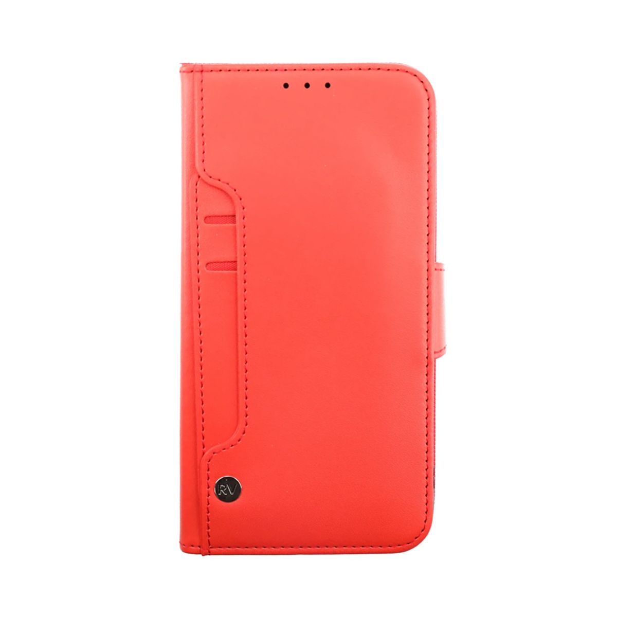 iPhone 14 Plus Plånboksfodral Extra Kortfack Rvelon - Röd image 5