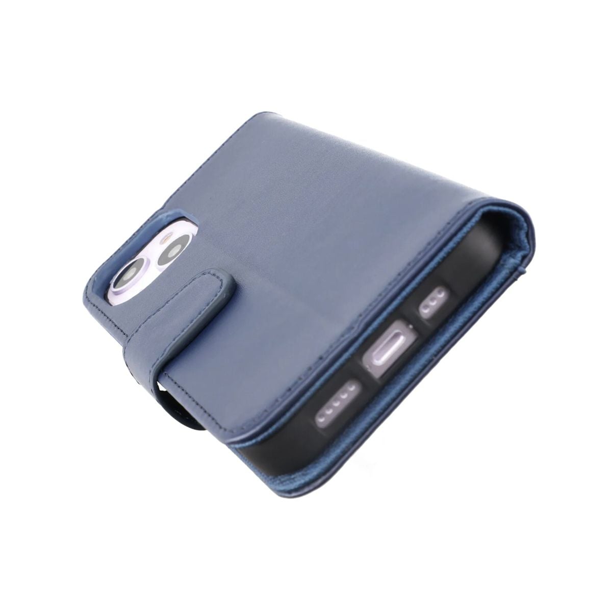 iPhone 14 Plus Plånboksfodral Extra Kortfack Rvelon - Blå image 2