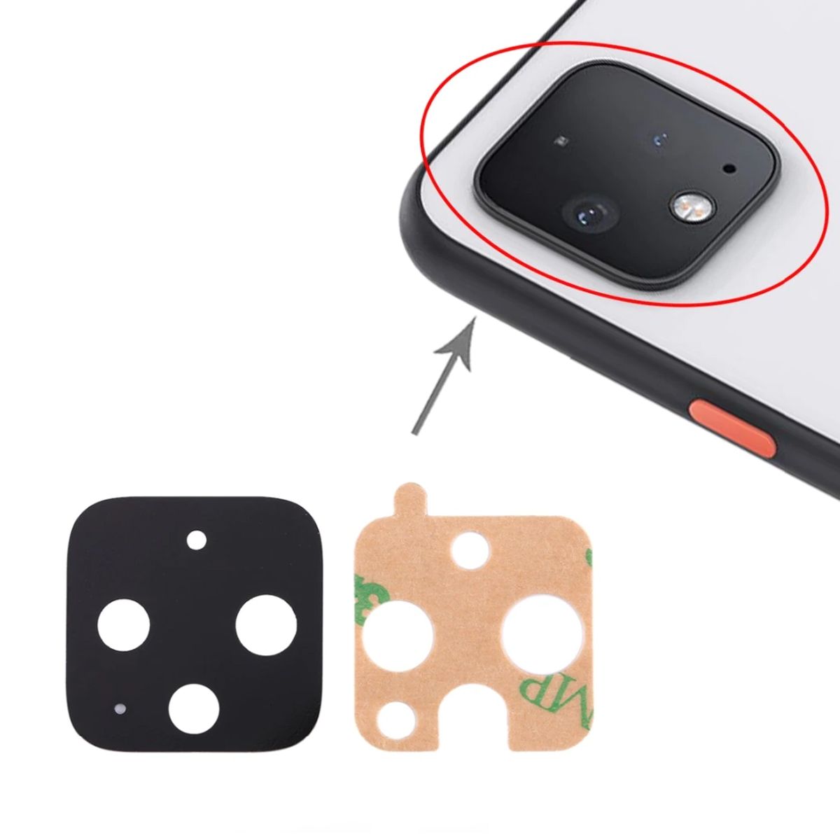 Google Pixel 4/4XL Kameralins image 3