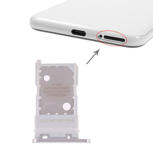 Google Pixel 3 Simkortshållare - Vit image 3