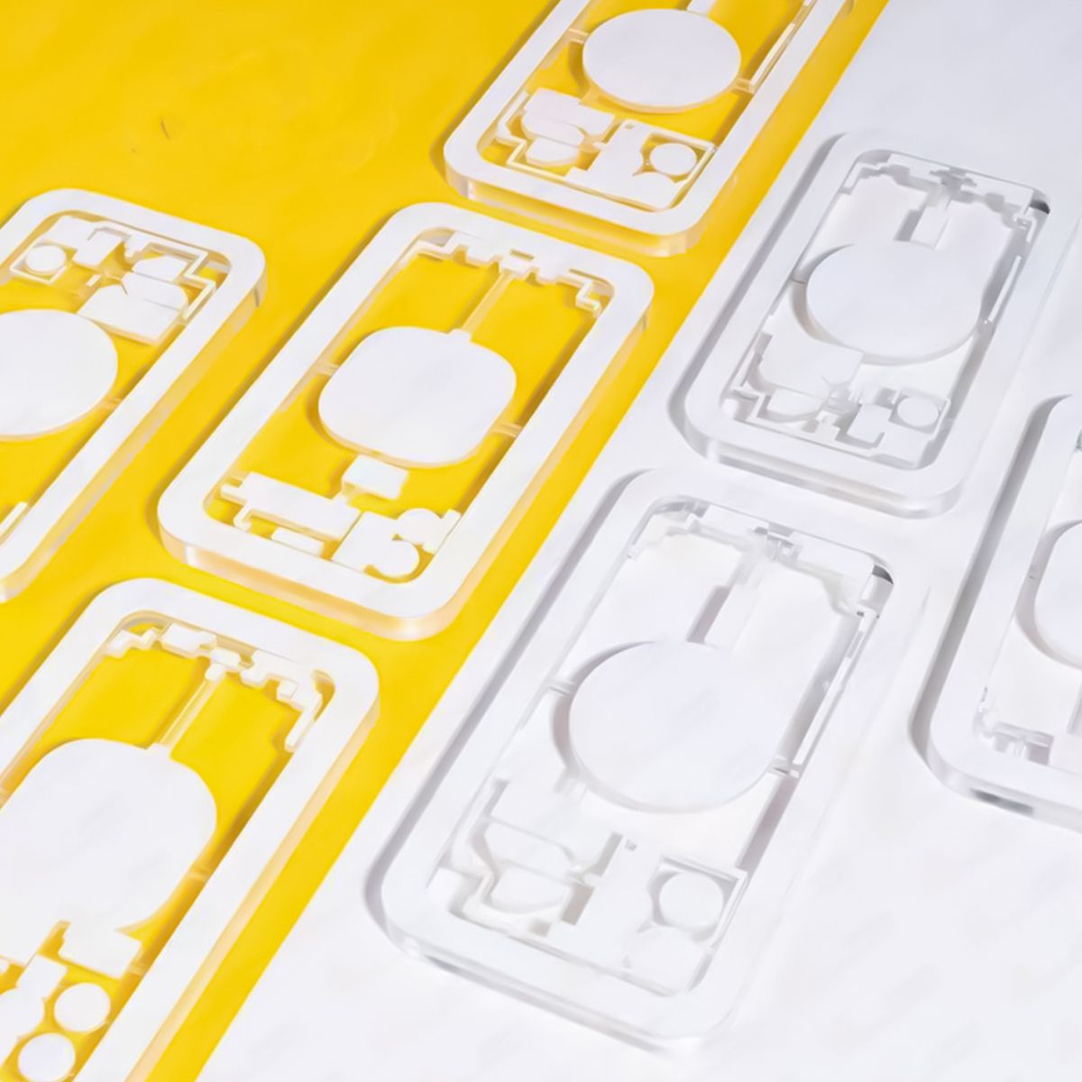 Form för Separerande Lasermaskin Baksida till iPhone 12 image 5