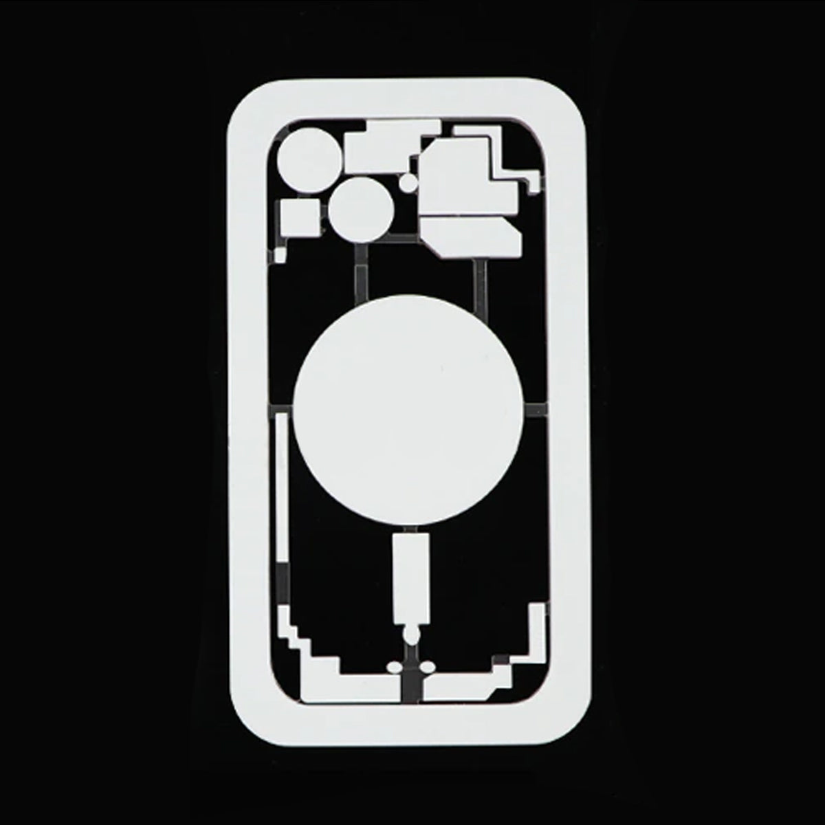 Form för Separerande Lasermaskin Baksida till iPhone 13 image 1