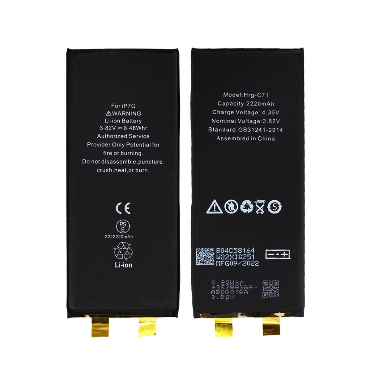 iPhone 7 Högkapacitet Batteri image 1