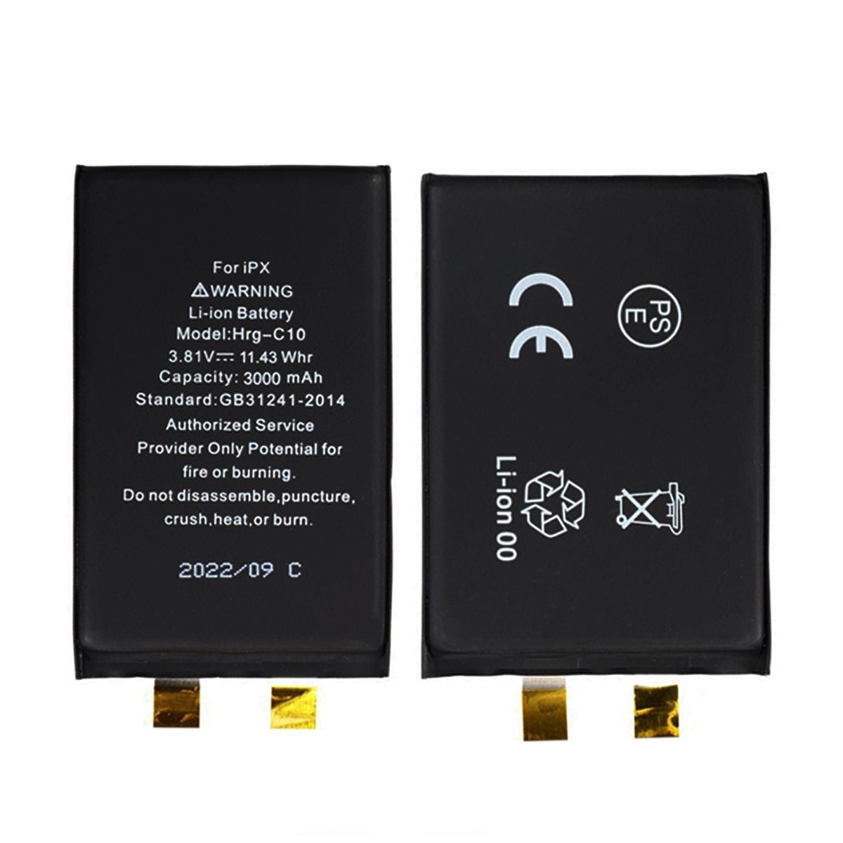 iPhone X Högkapacitet Batteri image 1