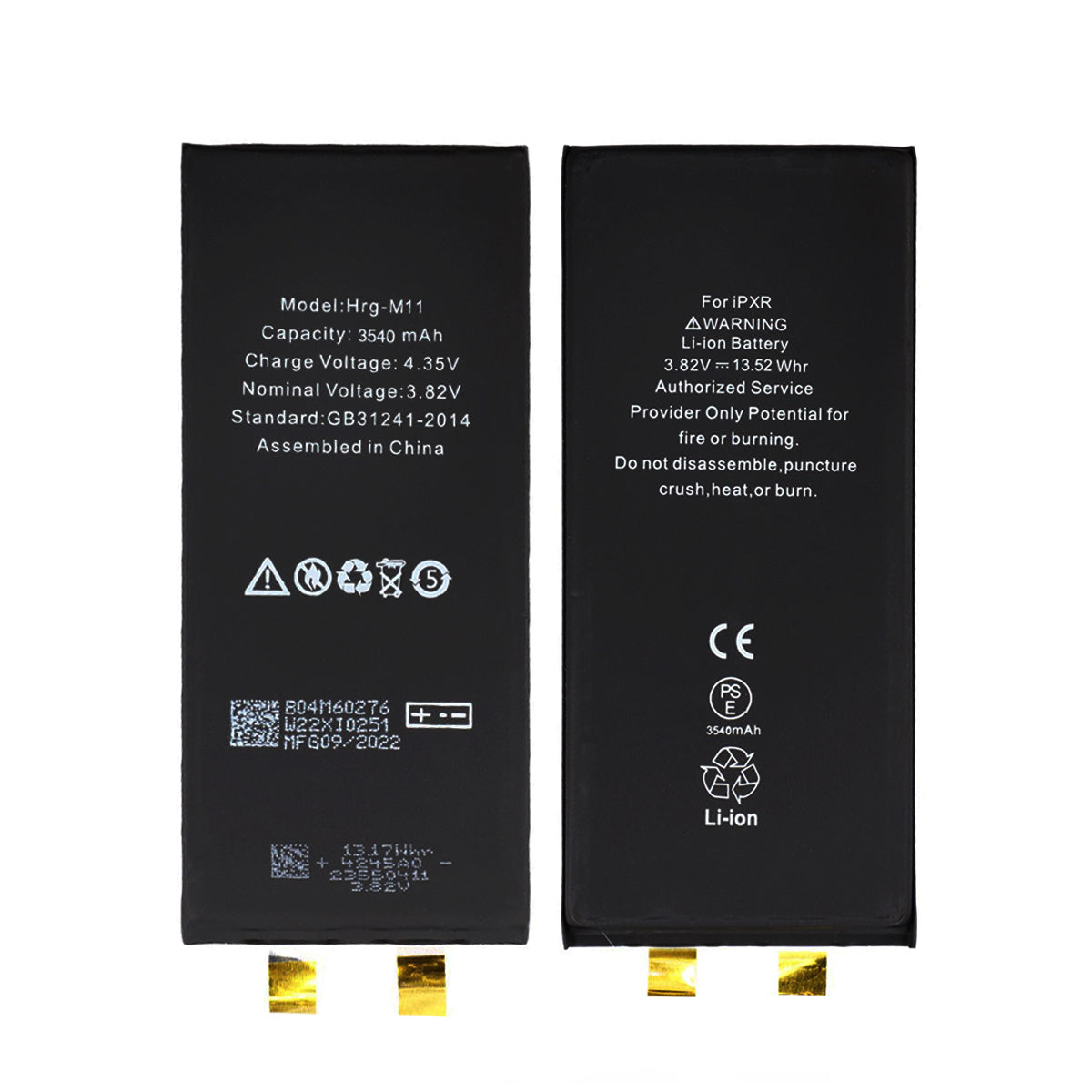 iPhone XR Högkapacitet Batteri image 1