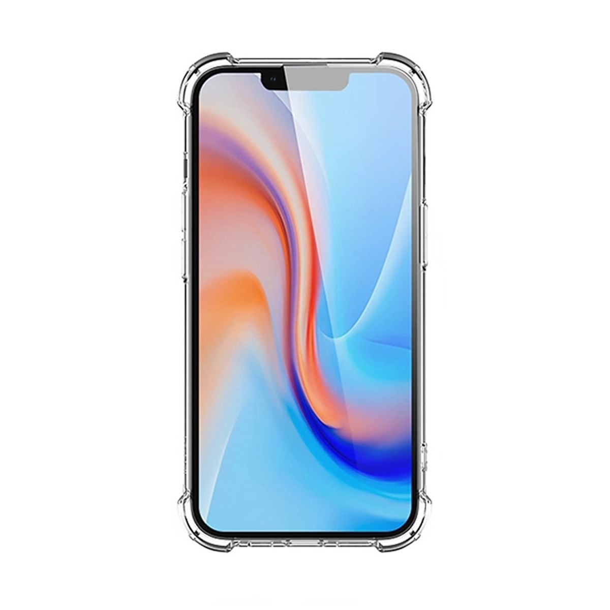 iPhone 14 Skal - Stöttåligt Transparent image 3