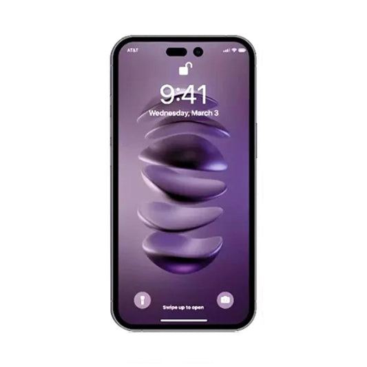 iPhone 14 Pro Skärmskydd - 3D Härdat Glas Svart image 2