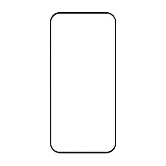 Skärmskydd iPhone 14 Pro - 3D Härdat Glas Svart (bulk) image 2