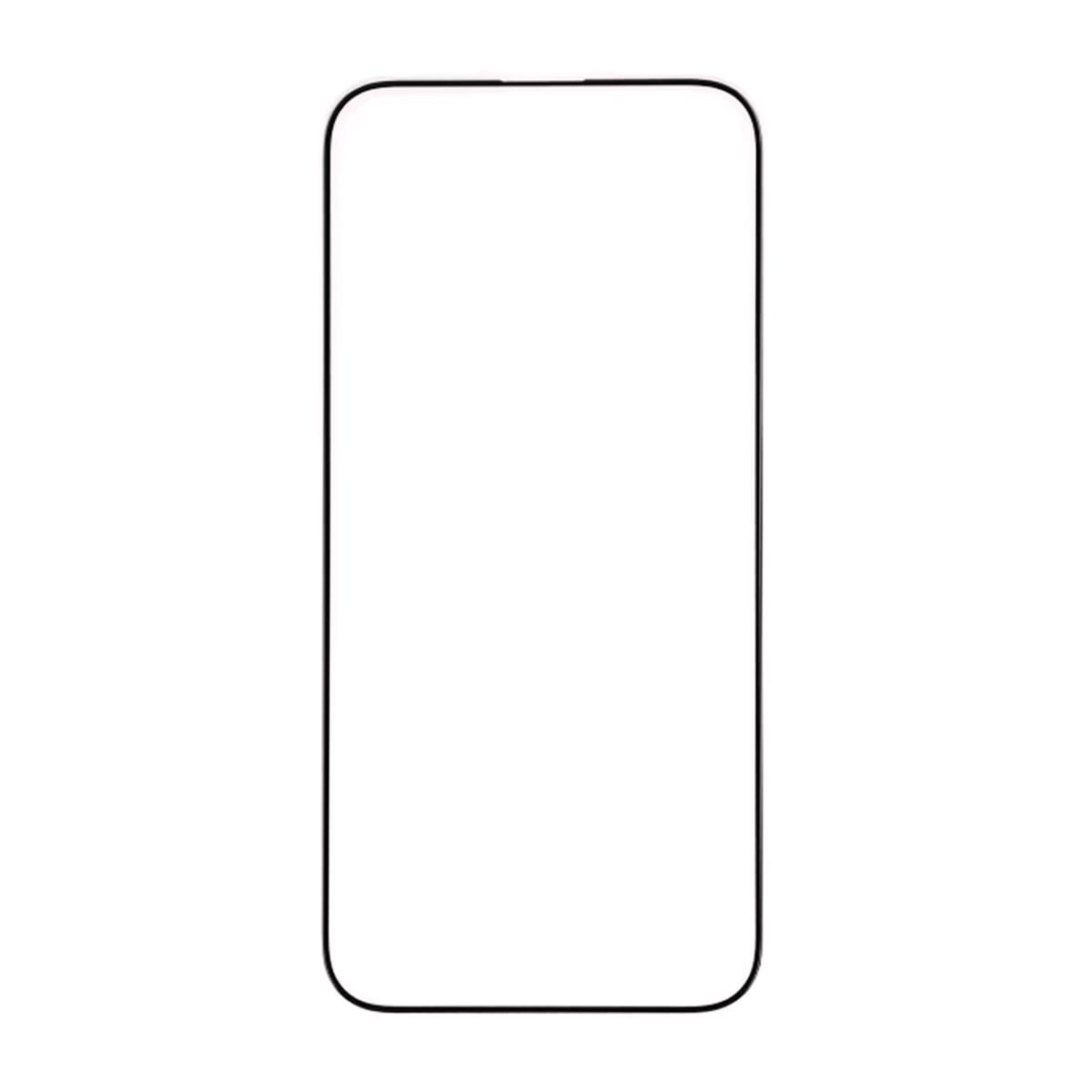 iPhone 14 Pro Max Skärmskydd - 3D Härdat Glas Svart image 2