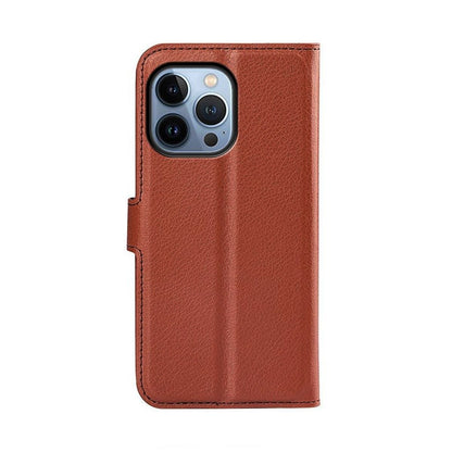 iPhone 14 Pro Max Plånboksfodral med Stativ - Brun image 5