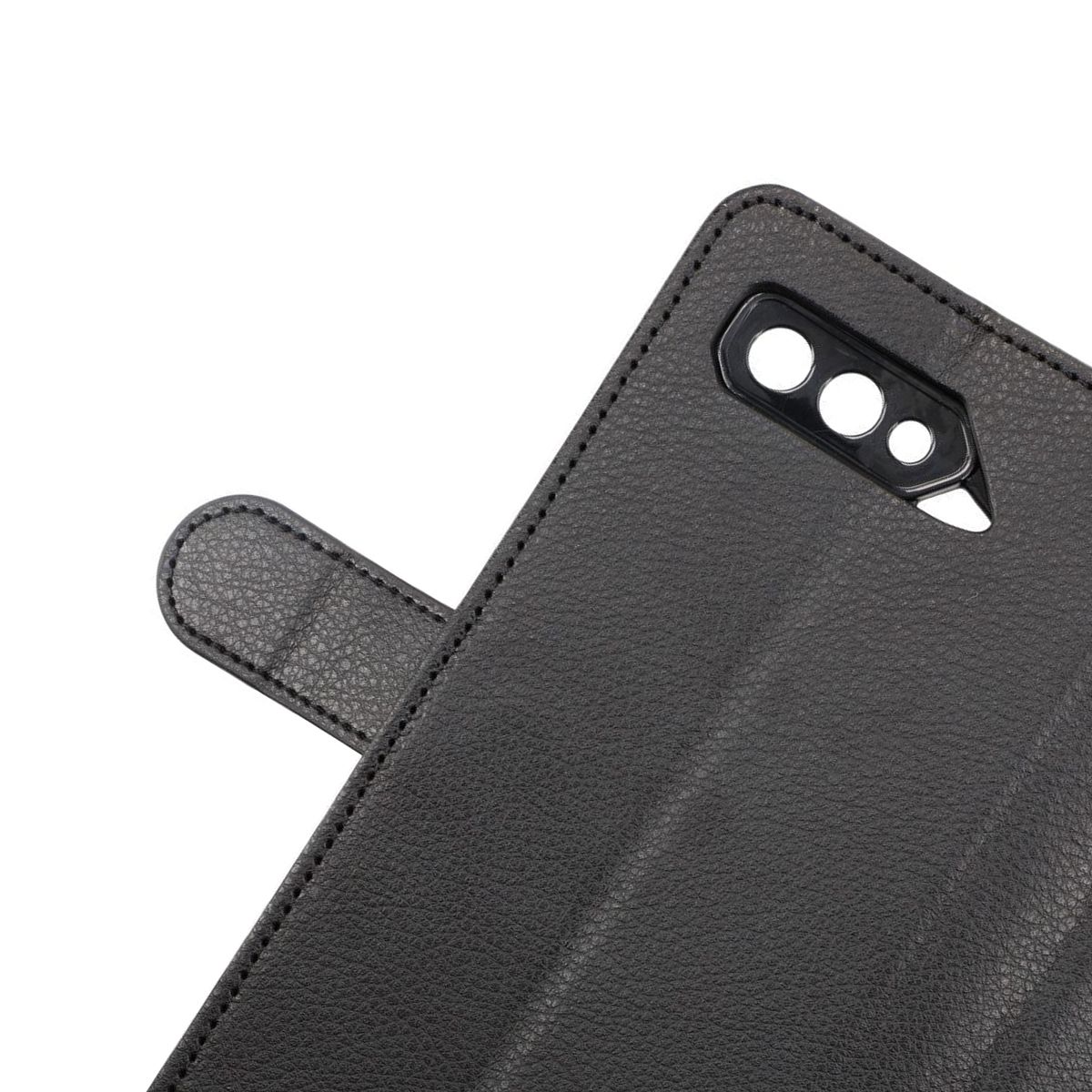 Asus ROG Phone 5s Plånboksfodral med Stativ - Svart image 3