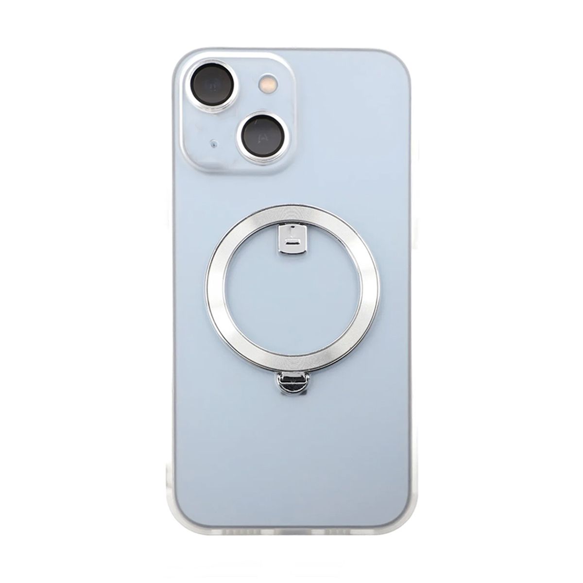 iPhone 14 Plus Skal med MagSafe Stativ Rvelon - Vit image 1