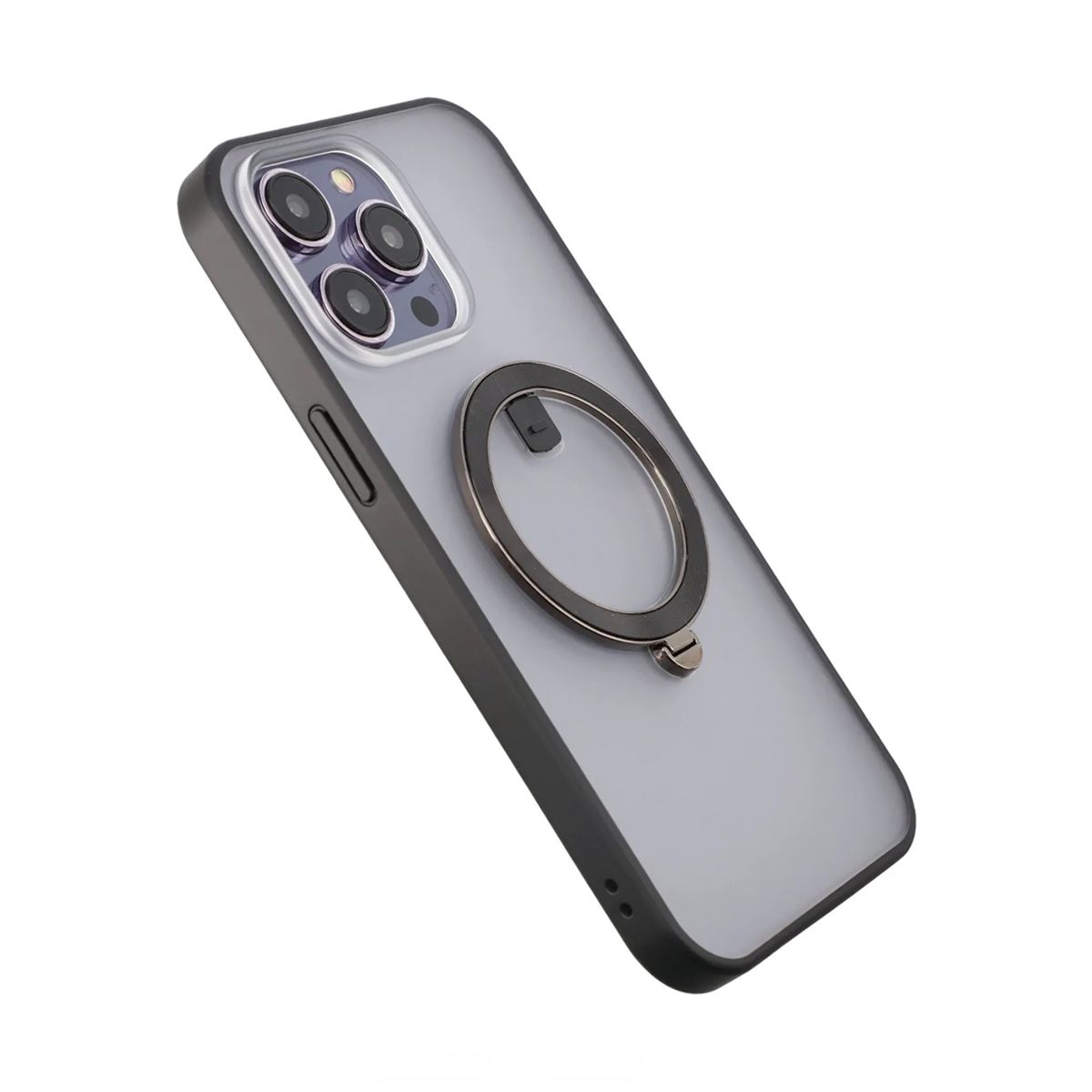 iPhone 14 Pro Skal med MagSafe Stativ Rvelon - Svart image 3