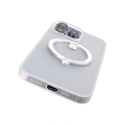 iPhone 14 Pro Max Skal med MagSafe Stativ Rvelon - Vit image 3