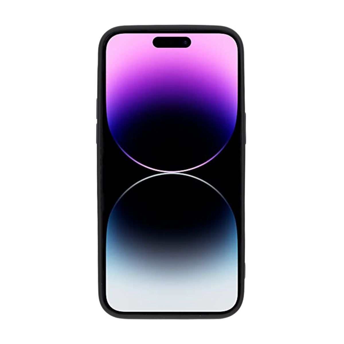 iPhone 14 Pro Max Silikonskal med Korthållare - Svart image 2