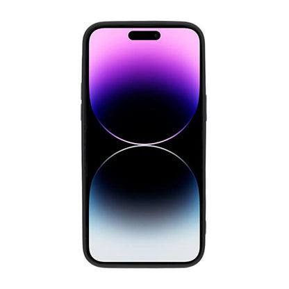 iPhone 14 Pro Max Silikonskal med Korthållare - Svart image 2