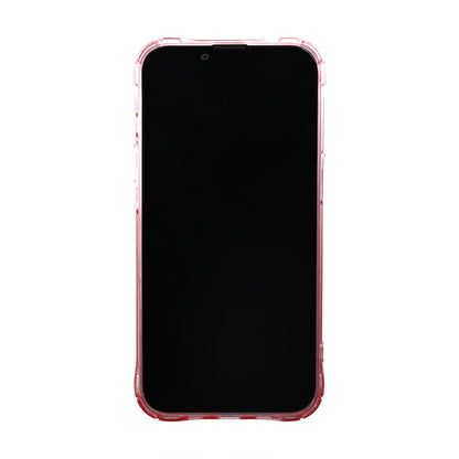iPhone 14 Stöttåligt Skal med Korthållare - Rosa image 2