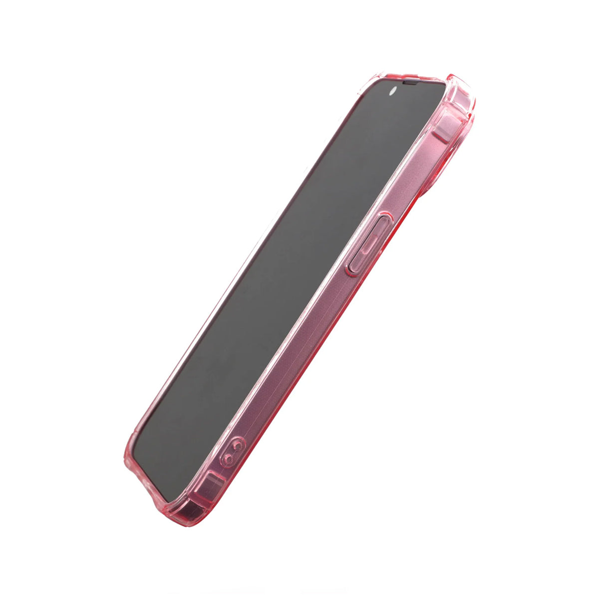iPhone 14 Stöttåligt Skal med Korthållare - Rosa image 5