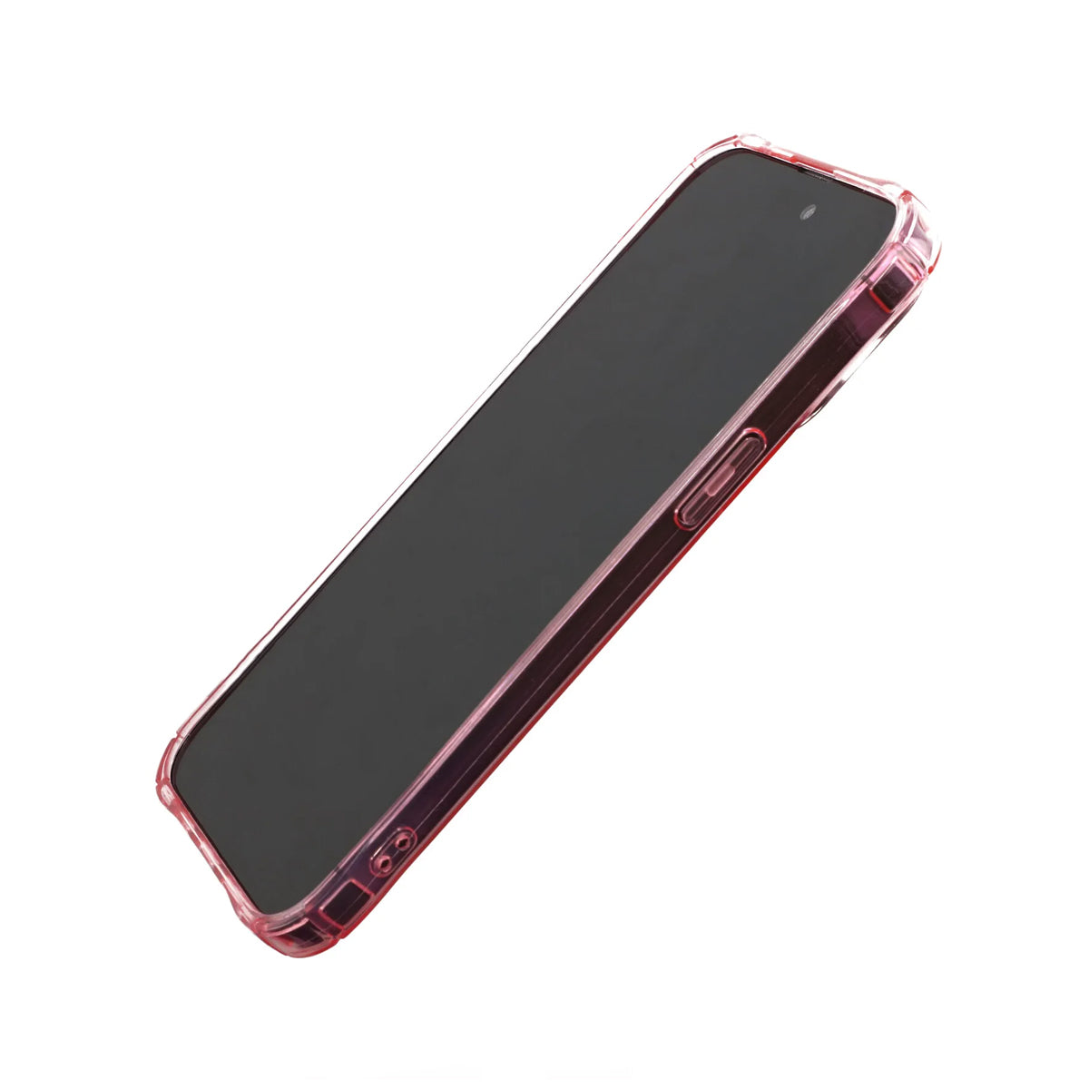 iPhone 14 Pro Stöttåligt Skal med Korthållare - Rosa image 4