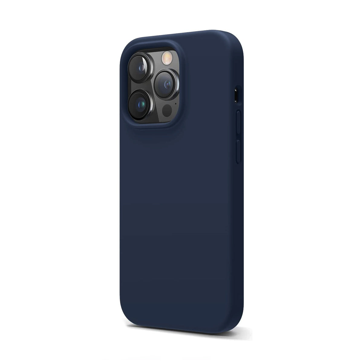iPhone 14 Pro Max Silikonskal - Mörkblå image 3