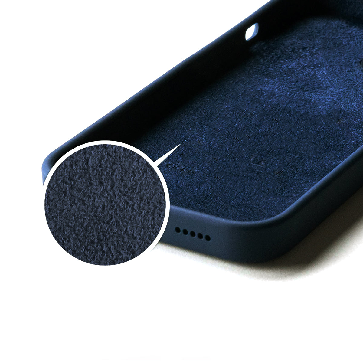 iPhone 14 Pro Max Silikonskal - Mörkblå image 4
