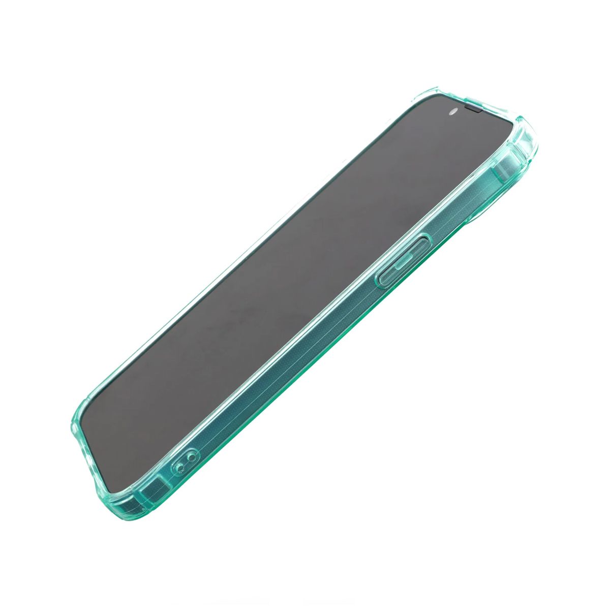 iPhone 14 Plus Stöttåligt Skal med Korthållare - Grön image 3