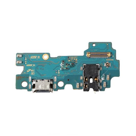 Samsung A22 4G Laddkontakt med Hörlurssuttag OEM image 2